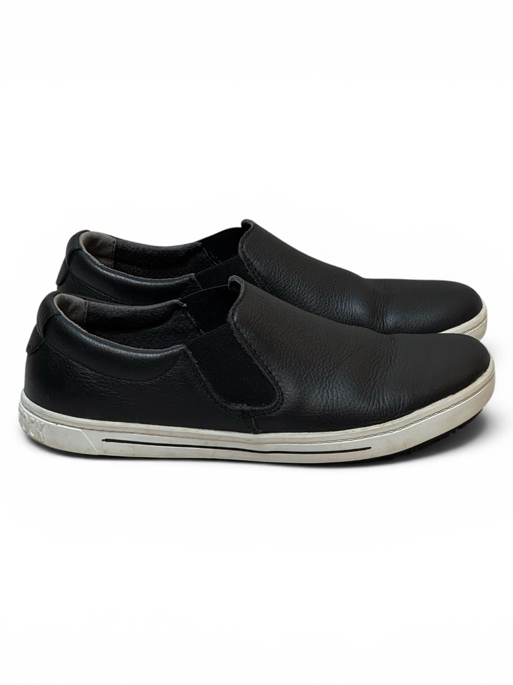 Birkenstock QO 400 Pro Slip Resistant Leather Work Shoes Black Womens Sz 40 US 9